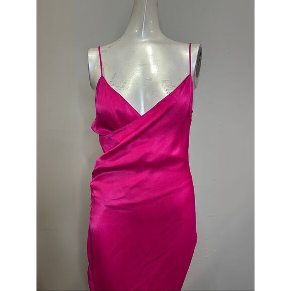 SAYLOR Ayn Feather-Embellished Midi-Dress Size Small $297 - Picture 6 of 11